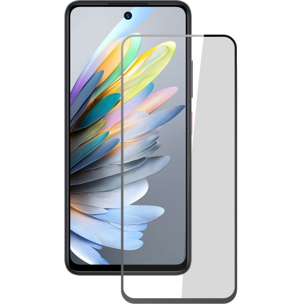 Захисне скло 5D Standard для ZTE Blade A75 чорного кольору