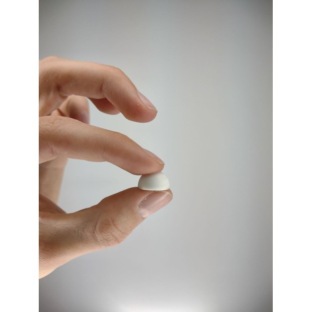 Амбушури силіконові для навушників (розмір L) (Білі)