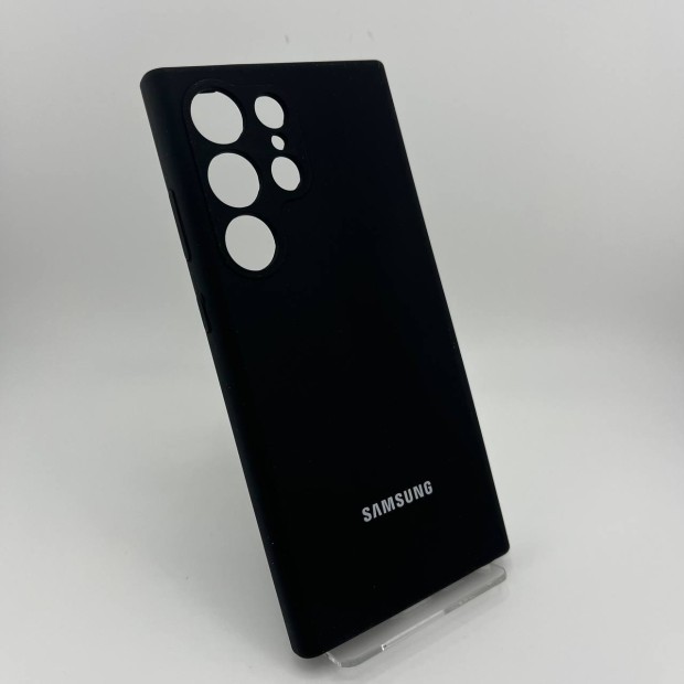 Silicone Case for Samsung Galaxy S23 Ultra (Black)