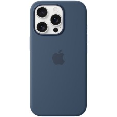Чохол з силікону з MagSafe для Apple iPhone 16 Pro (Джинс)