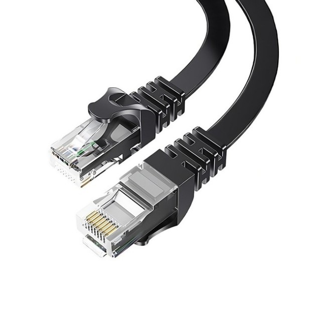 Патч-корд Essager TopSpeed Cat.6 RJ45 (3m) (Black) EXCWXB-JSC01