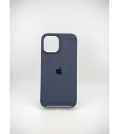 Силикон Original Round Case Apple iPhone 12 Pro Max (09) Midnight Blue