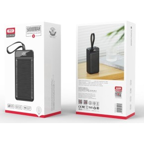 PowerBank XO PR158 50000mAh PD 20W + QC 22.5W (Black) U