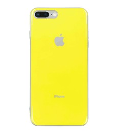 Силіконовий чохол Zefir для Apple iPhone 7 Plus  /  8 Plus (Жовтий)