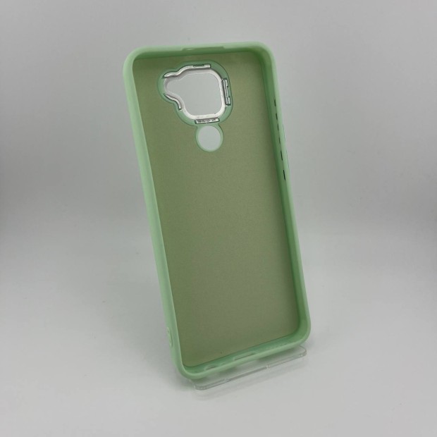 Накладка Metal Camera Xiaomi Redmi Note 9 / Redmi 10X (Фисташковый)