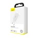 Білий зарядний пристрій Baseus Speed Mini Quick Charger 20W PD FU (1 Type-C) CCFS-SN02