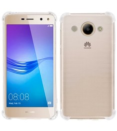 Силикон 3D Huawei Y3 (2017) (Прозрачный)