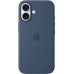 Чохол Silicone Case with MagSafe для Apple iPhone 16 (Denim) (Оригінал)
