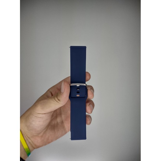 Ремінець для смарт-годинника універсальний 22мм Original Design (Темно-синій)