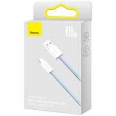 USB кабель Baseus Dynamic 100W (1м) (Type-C) (Синій) CALD000603