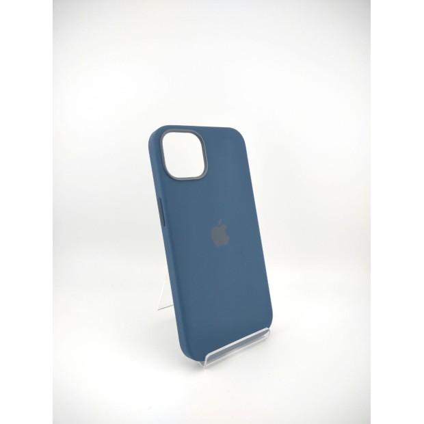 Чохол Silicone Case with MagSafe для Apple iPhone 13 (Abyss Blue)
