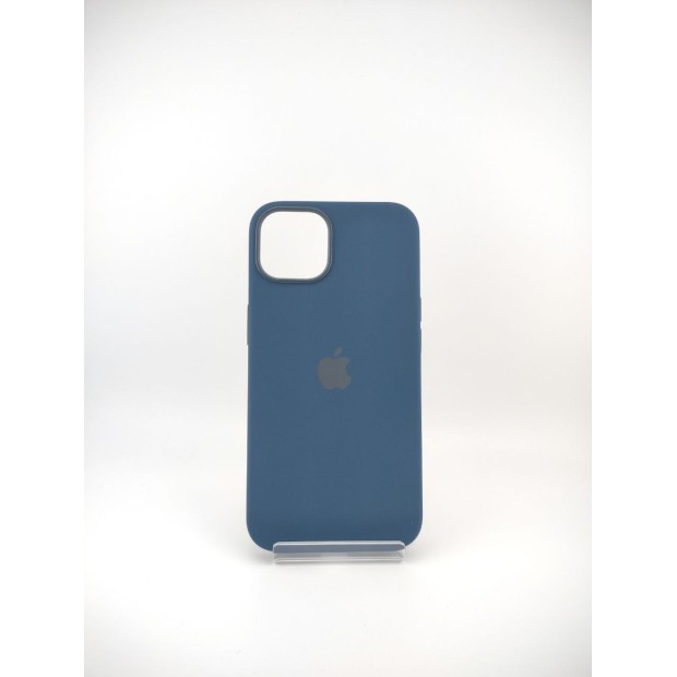 Чохол Silicone Case with MagSafe для Apple iPhone 13 (Abyss Blue)