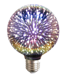 LED-лампа 3D-феєрверк E27