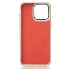 Чохол Beats Leather Textured MagSafe для Apple iPhone 15 Pro (Natural Titanium)