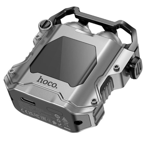 Бездротові навушники-гарнітура вакуумні Hoco EW33 Interstellar (Сірий)