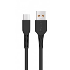 USB-кабель Walker C915 (1м) (Type-C) (Чорний)