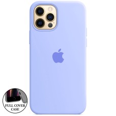 Силикон Original Round Case Apple iPhone 12 Pro Max (43) Glycine
