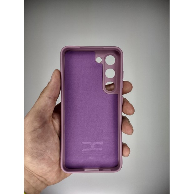 Силікон оригінальний Samsung Galaxy S23 (ShutCam) (Пурпуровий)