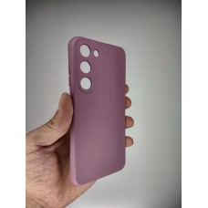 Силикон Original Samsung Galaxy S23 (ShutCam) (Лиловый)