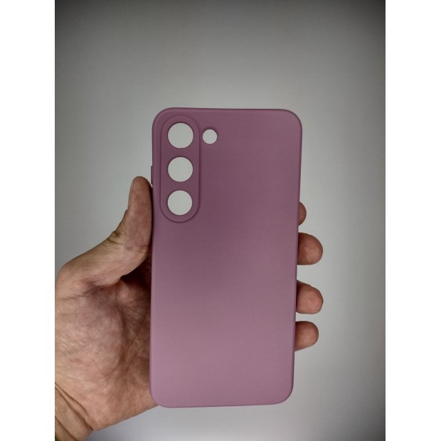 Силікон оригінальний Samsung Galaxy S23 (ShutCam) (Пурпуровий)