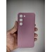 Силікон оригінальний Samsung Galaxy S23 (ShutCam) (Пурпуровий)