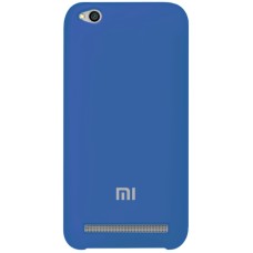 Силикон Original Case Logo Xiaomi Redmi 5a (Кобальт)