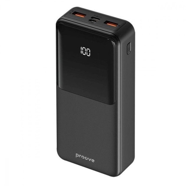 Павербанк Proove Illuminator 22.5W 20000mAh (чорний)