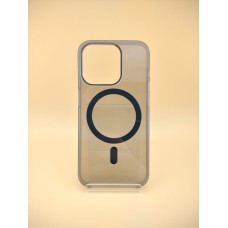 Чохол Clear Case Premium з MagSafe для Apple iPhone 15 Pro (чорний)