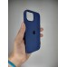 Оригінальний силіконовий чохол для Apple iPhone 15 (32) Deep Navy