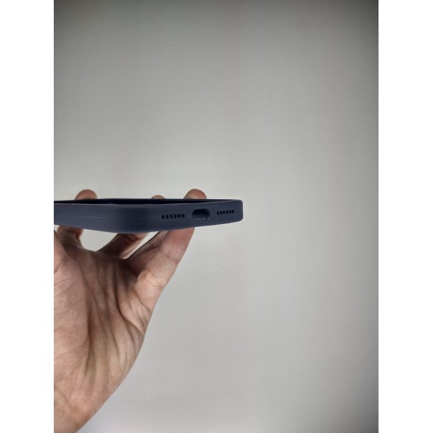 Силикон Original Square RoundCam Case Apple iPhone 11 (09) Midnight Blue