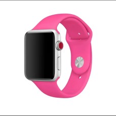 Ремешок Apple Watch Silicone 42 / 44 / 45 / 49mm (60) Fuchsia