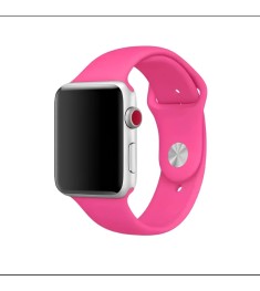 Ремешок Apple Watch Silicone 42 / 44 / 45 / 49mm (60) Fuchsia