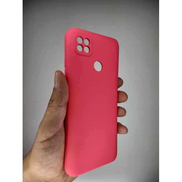 Силіконовий чохол Original Xiaomi Redmi 9C (з захистом камери) (Фламінго)