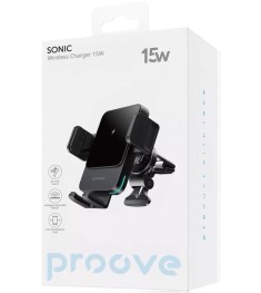 Автотримач Proove Triple Clamp 15W (Чорний) WHTC15010001
