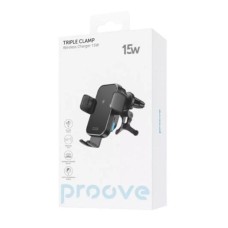 Автотримач Proove Triple Clamp 15W (Чорний) WHTC15010001, Харків, Київ, Україна