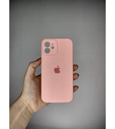 Силикон Original RoundCam Case Apple iPhone 12 (14) Pink