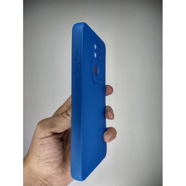 Силіконовий чохол Original Xiaomi Redmi Note 9  /  Redmi 10X (ShutCam) (Синій)