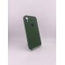 Силикон Original Square RoundCam Case Apple iPhone XR (73) Forest Green