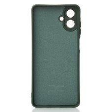 Силікон Original Samsung Galaxy A07 (ShutCam) (Темно-зелений)