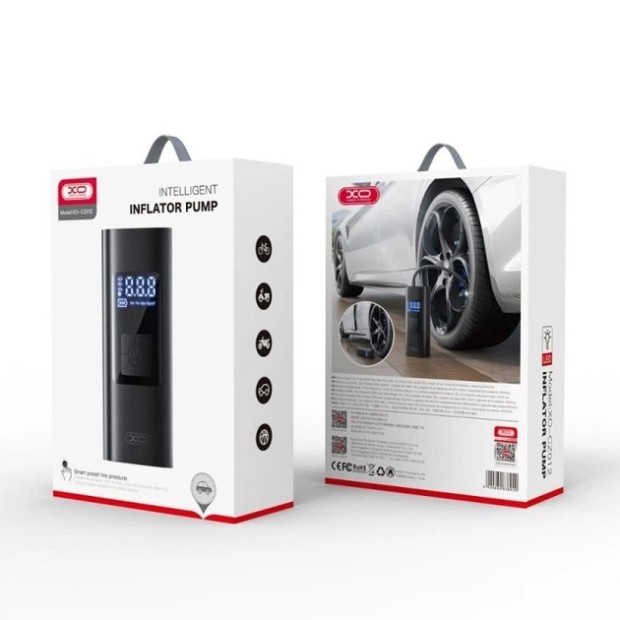 Автокомпресор DC CZ012 6000mAh (Черный)