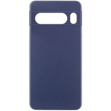 Силикон Original Case Google Pixel 8 Pro (ShutCam) (Тёмно-синий)