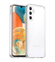 Силіконовий чохол Space Case Premium для Samsung Galaxy A24 (прозорий)