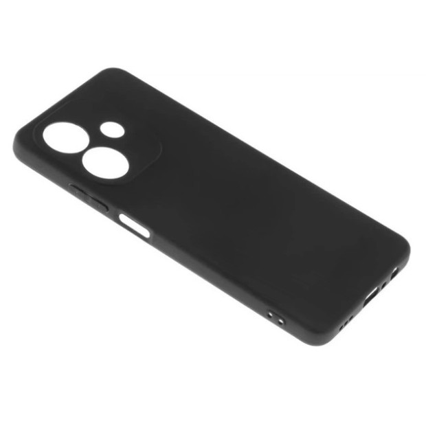 Силикон Original Oppo A3 4G / A3x 4G / A40m (ShutCam) (Чёрный)