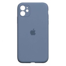 Силіконовий чохол Original RoundCam для Apple iPhone 11 (34) Лавандовий сірий