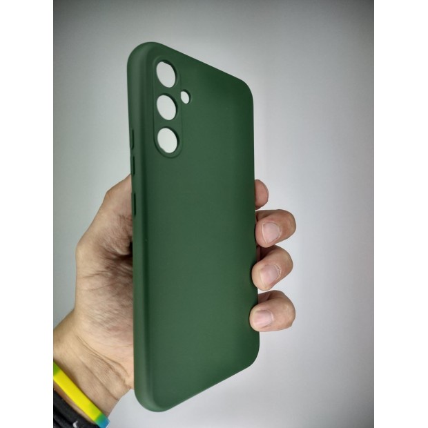 Силікон Original Samsung Galaxy A34 (ShutCam) (Темно-зелений) Силікон Original Samsung Galaxy A34 (ShutCam) (Темно-зелений)