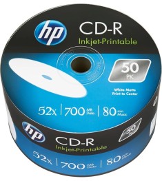 HP CD-R диск 700МБ 52x