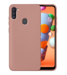 Силіконовий Original 360 чохол для Samsung Galaxy M11  /  A11 (Пудровий)