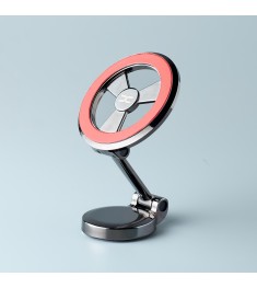 Автодержатель DC DH-H1 Magnetic поворотный 360° (Чёрный) D