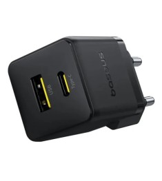 Baseus Palm 20W PD Charger (1 Type-C / 1 USB) (Black) P10111608113-00