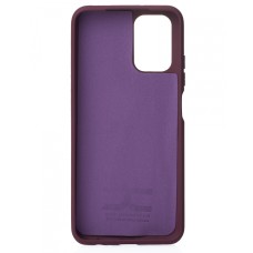 Силіконовий чохол Original Xiaomi Redmi Note 10  /  Note 10S (Бордовий)
